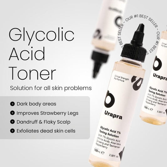Urapra Glow Renew β Glycolic Acid 7% Exfoliating Toner 100 ml