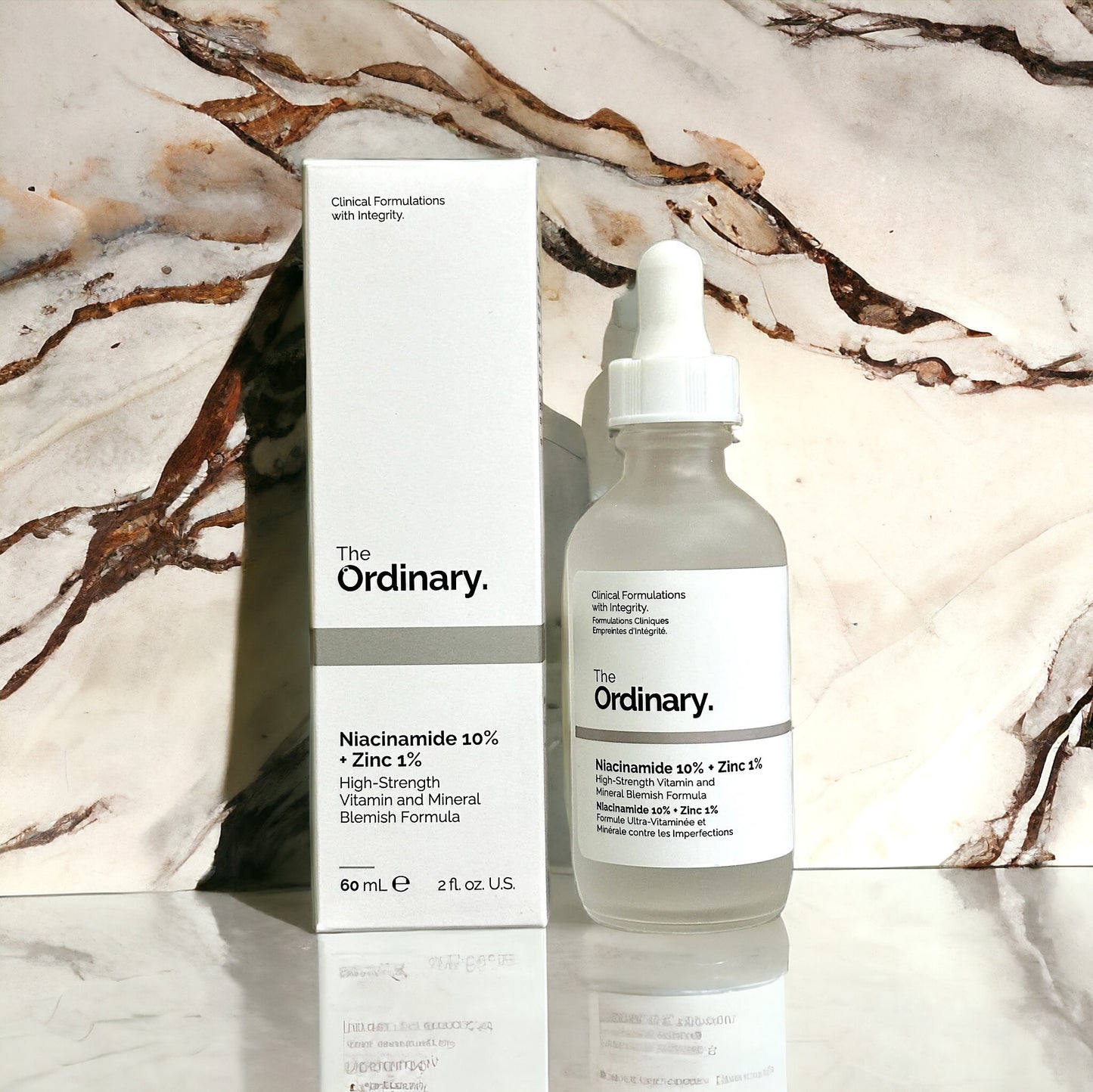 THE ORDINARY NIACINAMIDE 10% + zinc 1% (60ml) - Makeup Forever