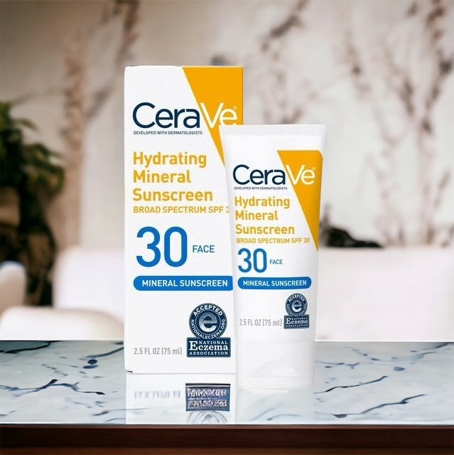 CeraVe Hydrating Mineral Sunscreen - Makeup Forever