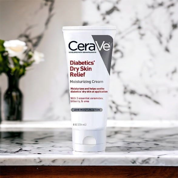Cerave Diabetics Dry Skin Relief Moisturizing Cream - Makeup Forever