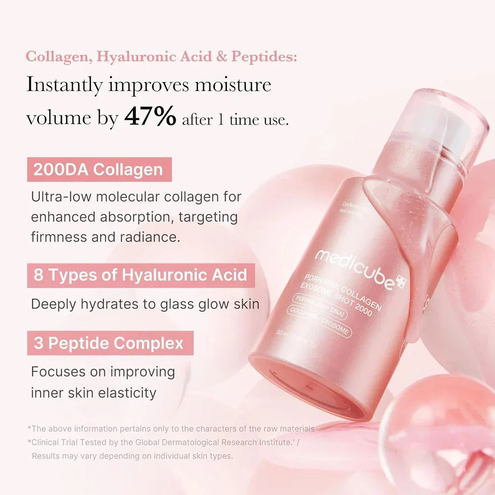 Medicube PDRN Pink Collagen Exosome Shot 2000