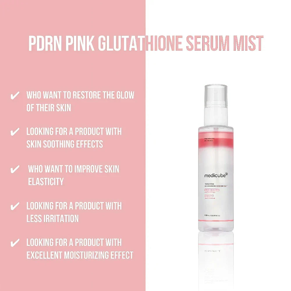 Medicube PDRN Pink Glutathione Serum Mist