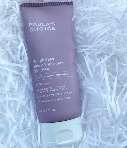 PAULA’S CHOICE Weightless Body Treatment 2% BHA - Makeup Forever 