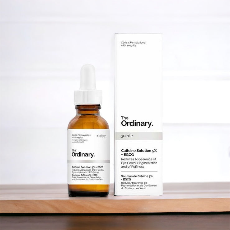 The Ordinary Caffeine Solution 5%+EGCG serum - Makeup Forever 