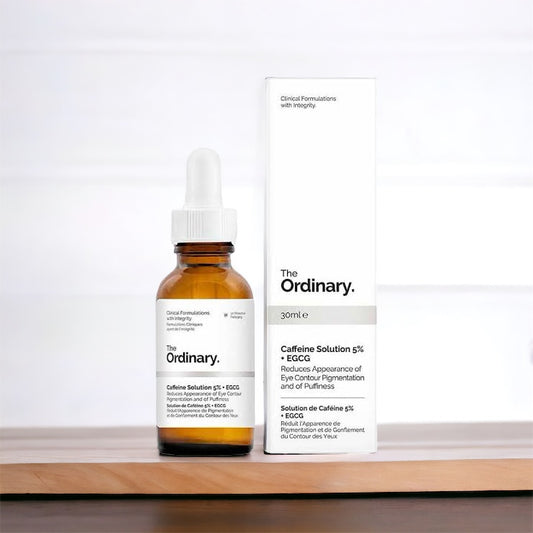 The Ordinary Caffeine Solution 5%+EGCG serum - Makeup Forever 