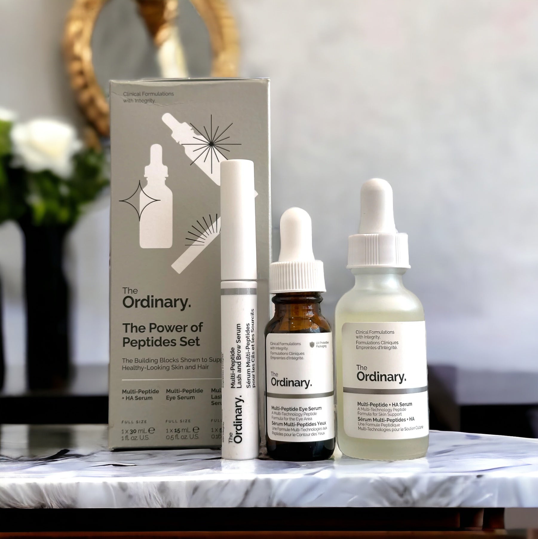 The Ordinary The Power Of Peptide Set - Makeup Forever 