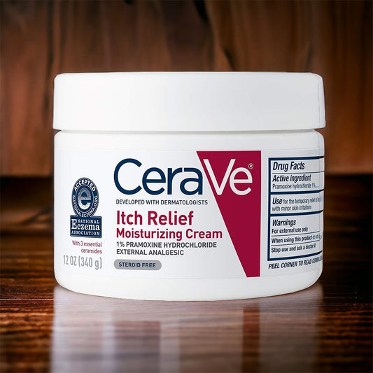 Cerave Itch Relief Moisturising Cream - Makeup Forever 