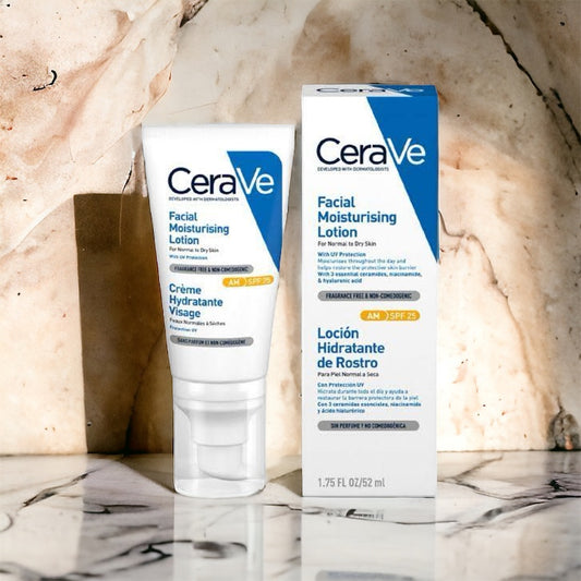 Cerave AM SPF25 Facial Moisturising Lotion - Makeup Forever 