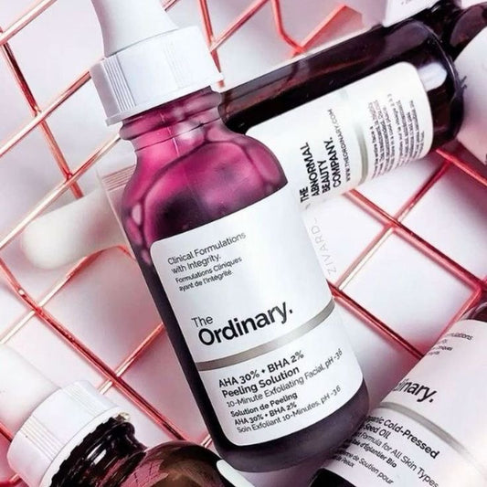 The Ordinary AHA 30% + BHA 2% Peeling Solution Serum - Makeup Forever 