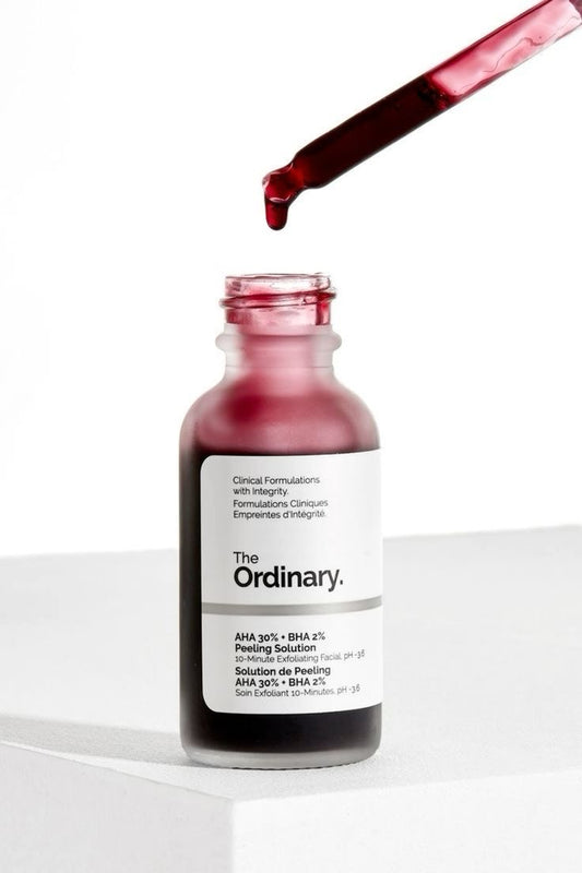 The Ordinary AHA 30% + BHA 2% Peeling Solution Serum - Makeup Forever 