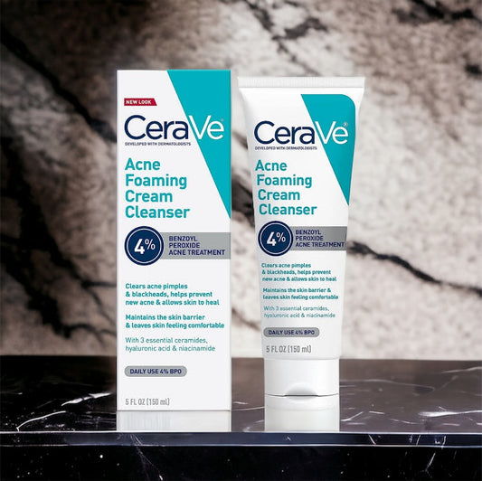 Cerave Acne Foaming Cream Cleanser - Makeup Forever 