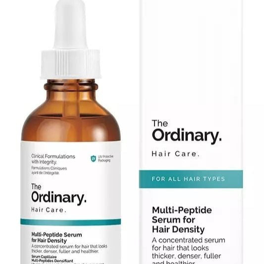 The Ordinary Hair Serum Multi-Peptide Serum for Hair Density - Makeup Forever 