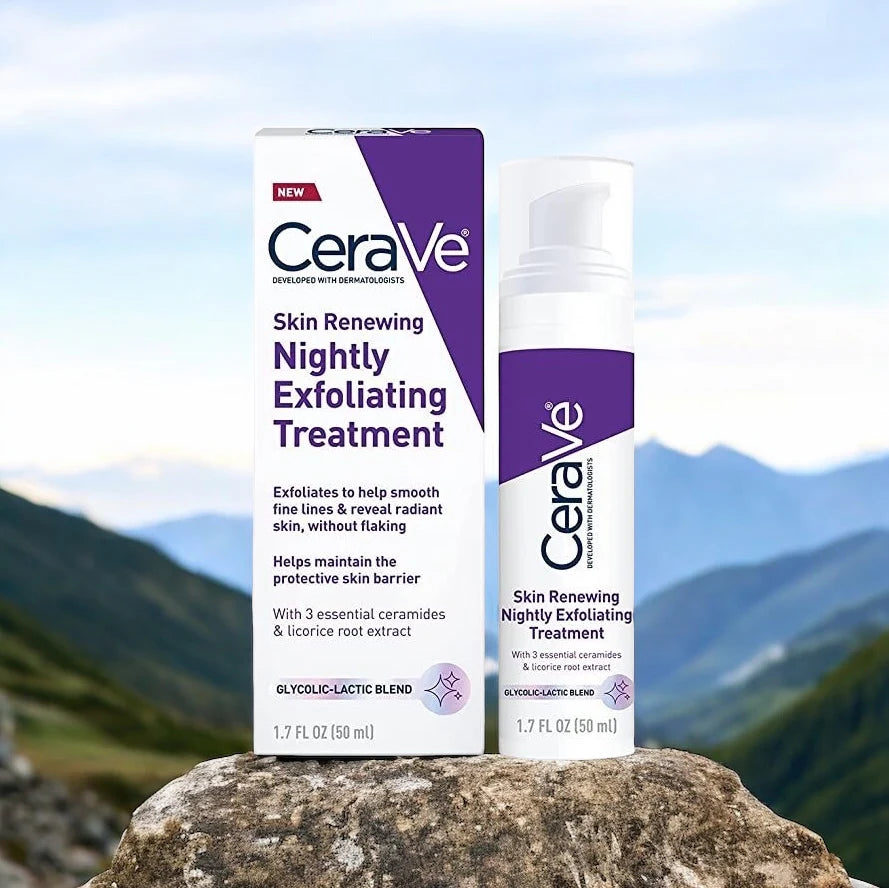 CeraVe Skin Renewing Nightly Exfoliating Treatment - Makeup Forever 