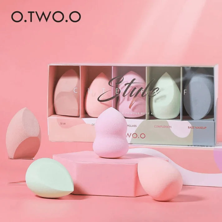 O.TWO.O Micro Fiber Beauty Blenders PACK OF 5