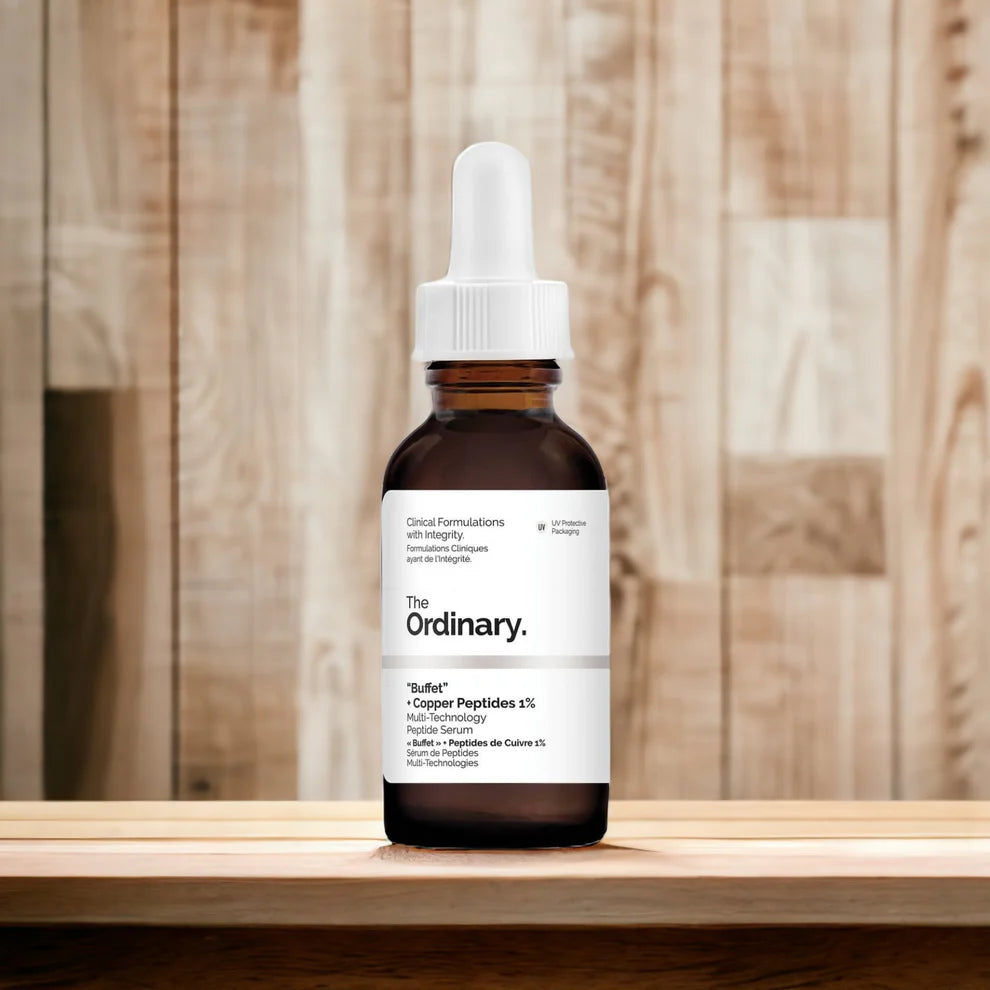 The Ordinary Buffet + Copper Peptide 1% - Makeup Forever 