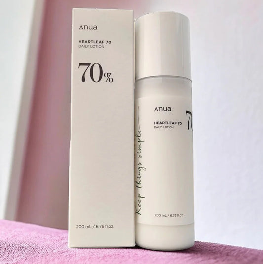 ANUA HEARTLEAF 70% DAILY RELEIF LOTION - Makeup Forever 