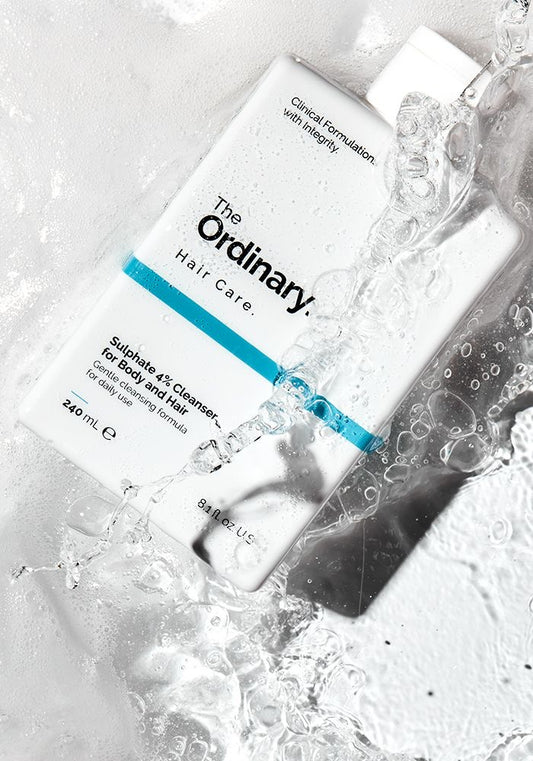THE ORDINARY HAIR CARE SULPHATE 4% CLEANSER FOR BODY AND HAIR - Makeup Forever 