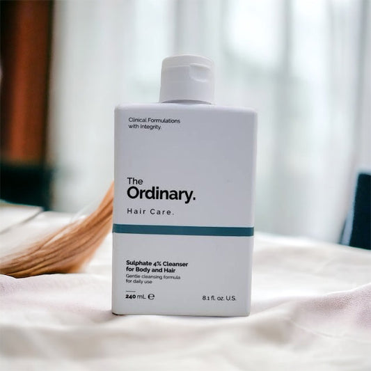 THE ORDINARY HAIR CARE SULPHATE 4% CLEANSER FOR BODY AND HAIR - Makeup Forever 