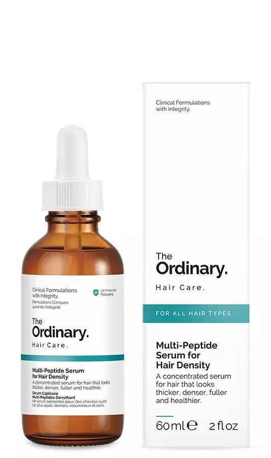 The Ordinary Hair Serum Multi Peptide Serum for Hair Density - Makeup Forever 