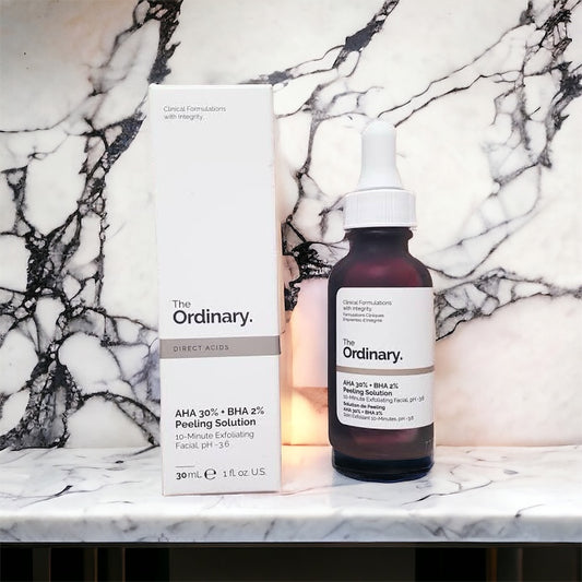 The Ordinary AHA 30%+BHA2% Peeling Solution - Makeup Forever 